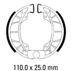 Εμπρός-Πίσω τακάκια μοτοσυκλέτας FERODO FSB938