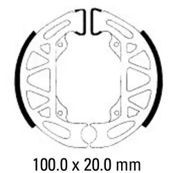 Πίσω τακάκια μοτοσυκλέτας FERODO FSB940 Πίσω τακάκια μοτοσυκλέτας FERODO FSB940