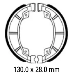 Πίσω τακάκια μοτοσυκλέτας FERODO FSB964