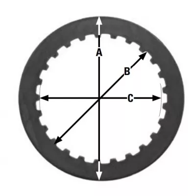 Δίσκος συμπλέκτη TRW MES315-7