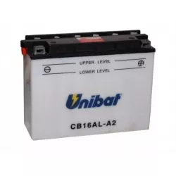 Μπαταρία μοτοσυκλέτας Unibat 16 Ah, 12 V - CB16AL-A2 Μπαταρία μοτοσυκλέτας Unibat 16 Ah, 12 V - CB16AL-A2