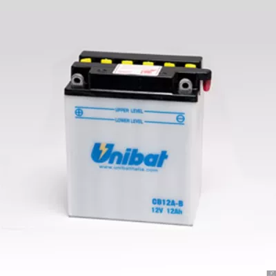 Μπαταρία μοτοσυκλέτας Unibat 12 Ah, 12 V - CB12A-B