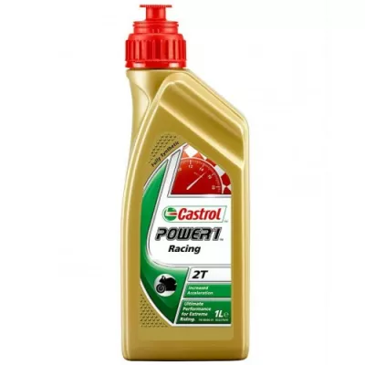 Λάδι μηχανής CASTROL POWER 1 RACING 2T - 1 λίτρο