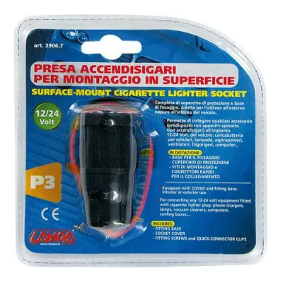 Αντάπτορα αναπτήρα LAMPA 12V-24V 39067