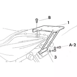 Σχάρα για κεντρική βαλίτσα SHAD Y0A57T Σχάρα για κεντρική βαλίτσα SHAD Y0A57T