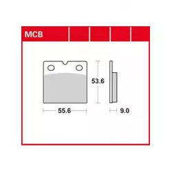 Τακάκια μοτοσυκλέτας TRW MCB19 Τακάκια μοτοσυκλέτας TRW MCB19