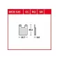 Τακάκια μοτοσυκλέτας TRW MCB535RQ thumb