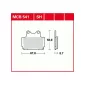 Τακάκια μοτοσυκλέτας TRW MCB541SH thumb