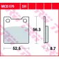Τακάκια μοτοσυκλέτας TRW MCB678 thumb