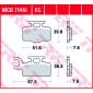 Τακάκια μοτοσυκλέτας TRW MCB714SI thumb