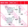 Τακάκια μοτοσυκλέτας TRW MCB730RSI