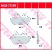 Τακάκια μοτοσυκλέτας TRW MCB777SV thumb