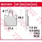 Τακάκια μοτοσυκλέτας TRW MCB789SV thumb
