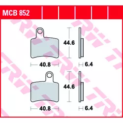 Τακάκια μοτοσυκλέτας TRW MCB852