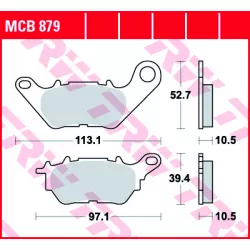 Τακάκια μοτοσυκλέτας TRW MCB879