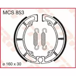 Τακάκια μοτοσυκλέτας TRW MCS853