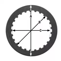 Δίσκος συμπλέκτη TRW MES408-8 Δίσκος συμπλέκτη TRW MES408-8