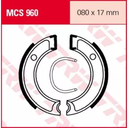 Τακάκια μοτοσυκλέτας TRW MCS960