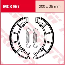 Τακάκια μοτοσυκλέτας TRW MCS967 Τακάκια μοτοσυκλέτας TRW MCS967
