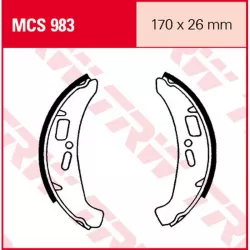 Τακάκια μοτοσυκλέτας TRW MCS983