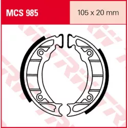 Τακάκια μοτοσυκλέτας TRW MCS985