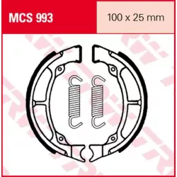 Τακάκια μοτοσυκλέτας TRW MCS993