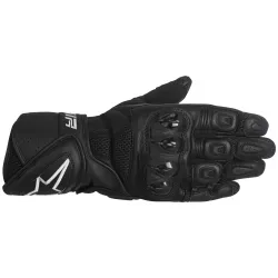 Δερμάτινα γάντια μηχανής ALPINESTARS SP AIR BLACK Δερμάτινα γάντια μηχανής ALPINESTARS SP AIR BLACK