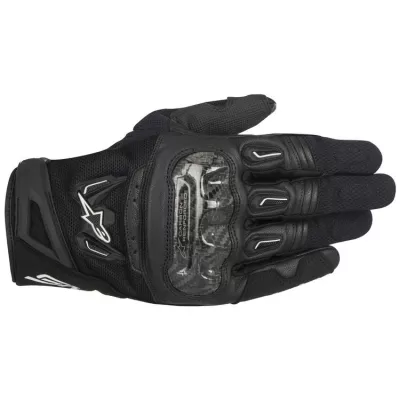 Γάντια μοτοσυκλέτας ALPINESTARS SMX-2 AIR CARBON V2 ΜΑΥΡΑ
