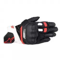 Δερμάτινα γάντια μηχανής ALPINESTARS SP-5 BLACK/WHITE/RED Δερμάτινα γάντια μηχανής ALPINESTARS SP-5 BLACK/WHITE/RED