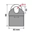 Αντικλεπτική αλυσίδα με κλειδαριά LAMPA C-LOCK 150R 90632 thumb