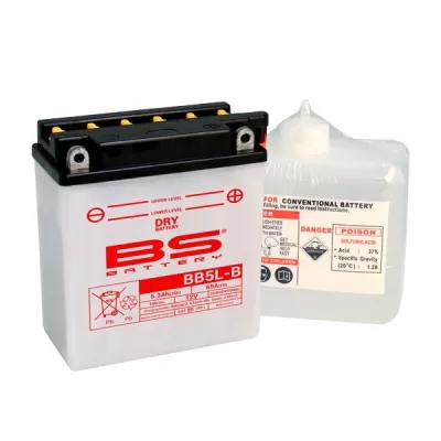 Μπαταρία μοτοσυκλέτας BS 12V - BB5L-B