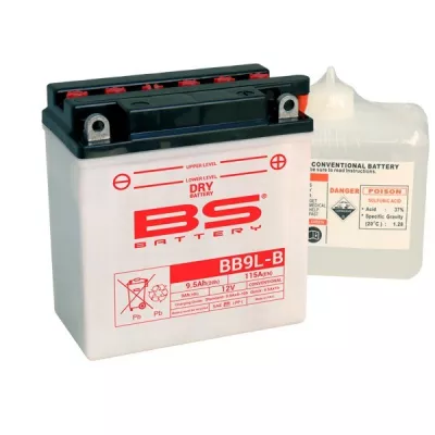 Μπαταρία μοτοσυκλέτας BS 12V - BB9L-B