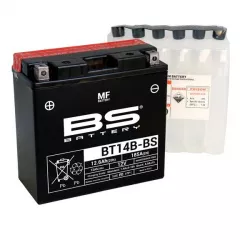 Μπαταρία μοτοσυκλέτας BS 12V - BT14B-BS Μπαταρία μοτοσυκλέτας BS 12V - BT14B-BS