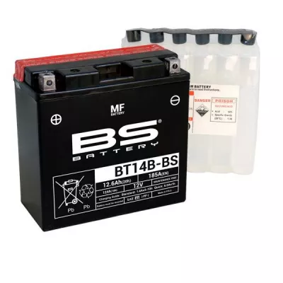 Μπαταρία μοτοσυκλέτας BS 12V - BT14B-BS