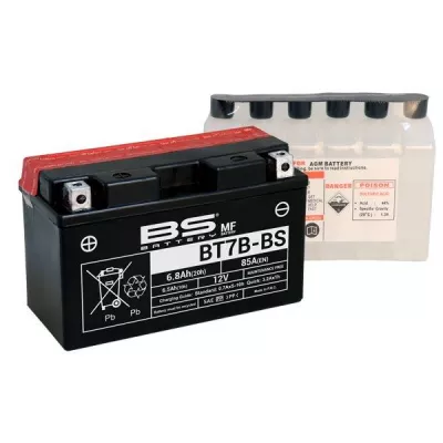 Μπαταρία μοτοσυκλέτας BS 12V - BT7B-BS