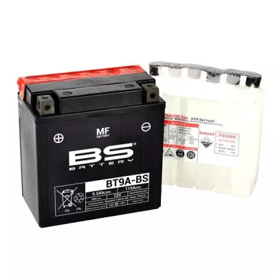 Μπαταρία μοτοσυκλέτας BS 12V - BT9A-BS