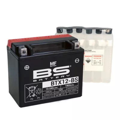 Μπαταρία μοτοσυκλέτας BS 12V - BTX12-BS