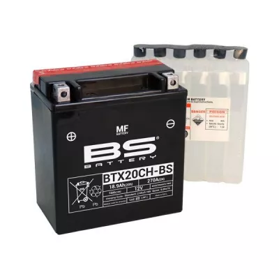 Μπαταρία μοτοσυκλέτας BS 12V - BTX20CH-BS