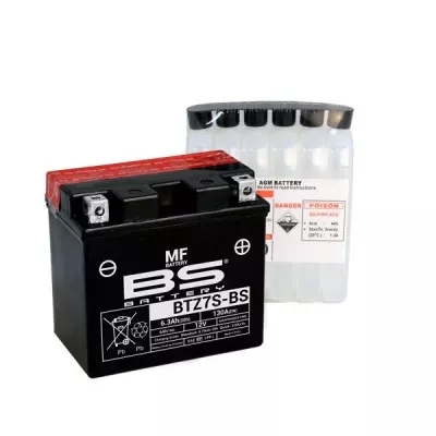 Μπαταρία μοτοσυκλέτας BS 12V - BTZ7S-BS