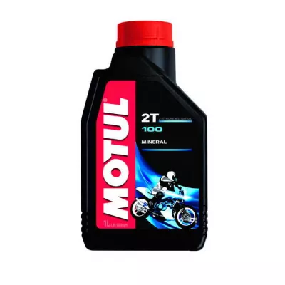Λάδι μηχανής MOTUL 100 2T MINERAL 1L