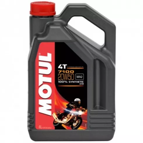 Λάδι μηχανής MOTUL 7100 4T 20W-50 - 4 λίτρα Λάδι μηχανής MOTUL 7100 4T 20W-50 - 4 λίτρα