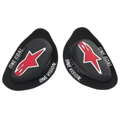 Σετ ξύστρες αναβάτη ALPINESTARS GP HARD BLACK Σετ ξύστρες αναβάτη ALPINESTARS GP HARD BLACK