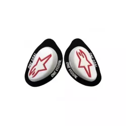 Σετ ξύστρες αναβάτη ALPINESTARS GP HARD WHITE Σετ ξύστρες αναβάτη ALPINESTARS GP HARD WHITE