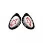 Σετ ξύστρες αναβάτη ALPINESTARS GP HARD WHITE thumb