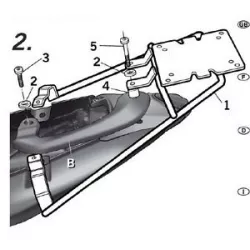 Σχάρα για κεντρική βαλίτσα SHAD K0RK11ST