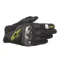 Γάντια μοτοσυκλέτας ALPINESTARS SMX-1 AIR V2 ΜΑΥΡΑ/ΚΙΤΡΙΝΑ thumb