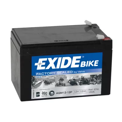 Μπαταρία μοτοσυκλέτας EXIDE 12V - AGM12-12F