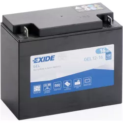 Μπαταρία μοτοσυκλέτας EXIDE 12V - GEL12-16 Μπαταρία μοτοσυκλέτας EXIDE 12V - GEL12-16