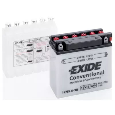 Μπαταρία μοτοσυκλέτας EXIDE 12V - 12N5,5-3B