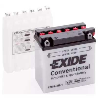 Μπαταρία μοτοσυκλέτας EXIDE 12V - 12N9-4B-1